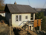 Chata Turnov Bukovina - přístavba / Pohled západní - původní stav